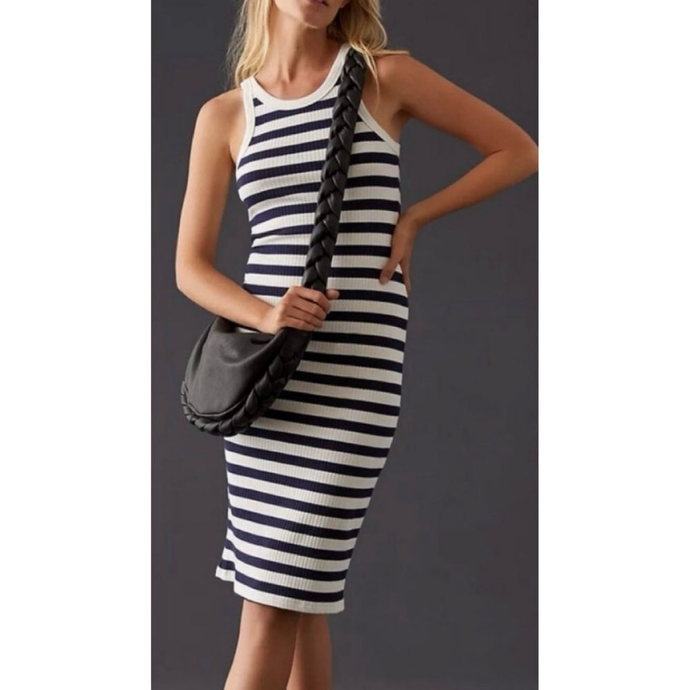 MOTHER MOVE IT Chins Up Midi Dress L